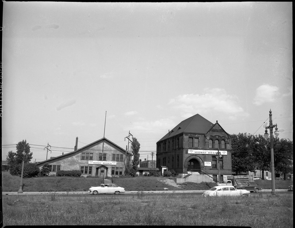 Midway YMCA sometime in the 1940\'s