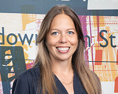 A headshot of Catherine Higgins Whiteside