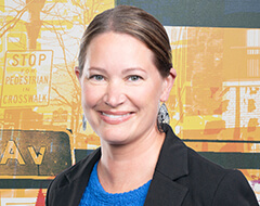 A headshot of Karie Larson