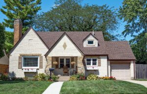 Exterior of a house.