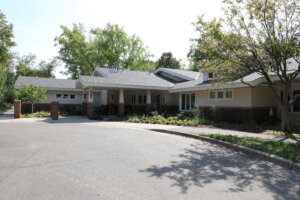 An exterior view of Crescent Cove.