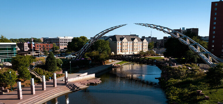 An image of downtown Sioux Falls, S.D.